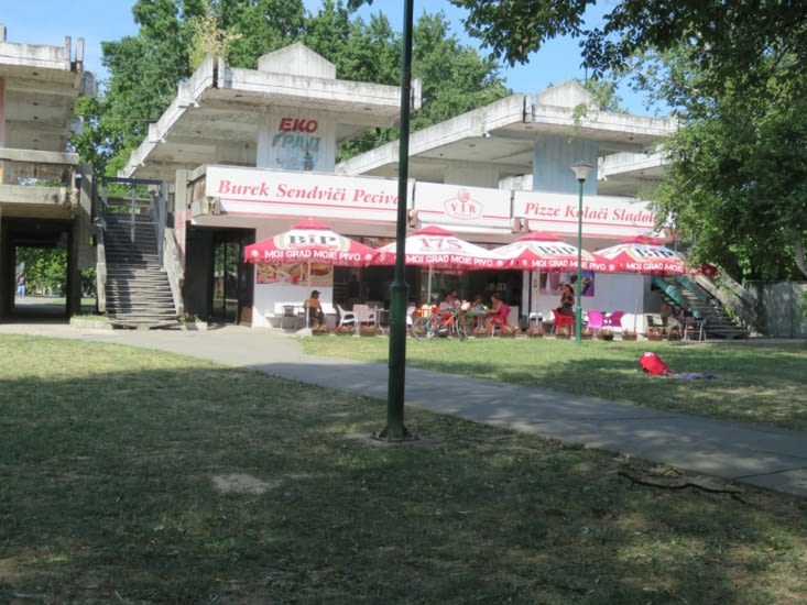 Une boulangerie sandwicherie à Belgrade