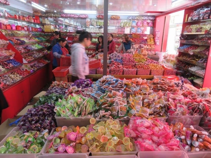 Boutique de bonbons à prix ultra compétitif. Qui résisterait!