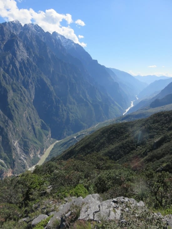 Les gorges du tigre. On est entre 4000 et 4500m, d'après nos estimations.