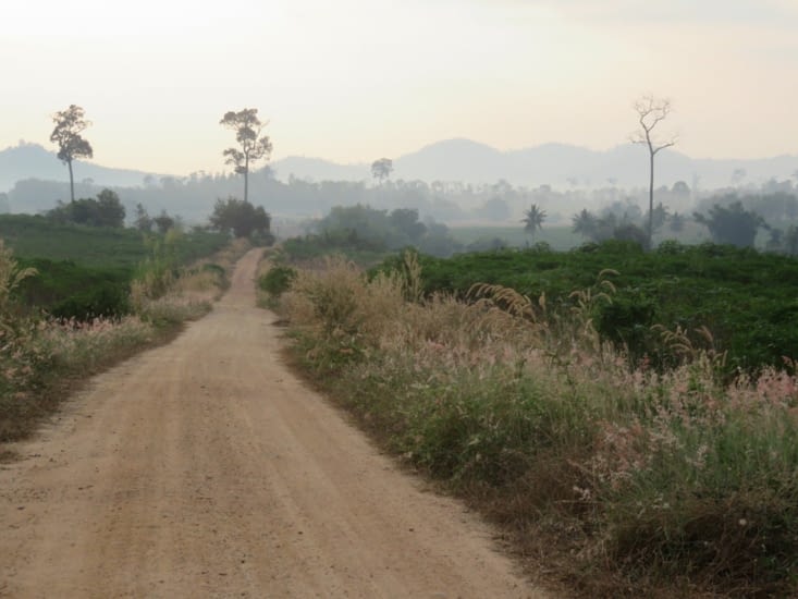 Nous, le scoot, la piste.
