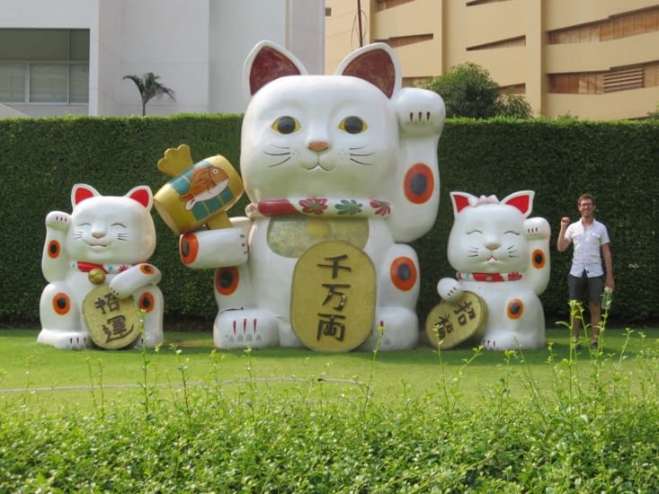 'Trois grands chats, chats, chats'