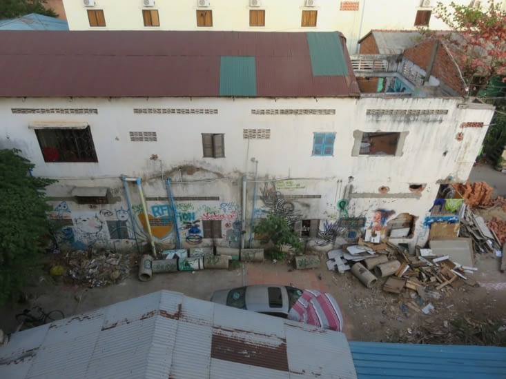 72h dans la chambre pour Clem, 96h pour Laure. Heureusement, la vue est belle.