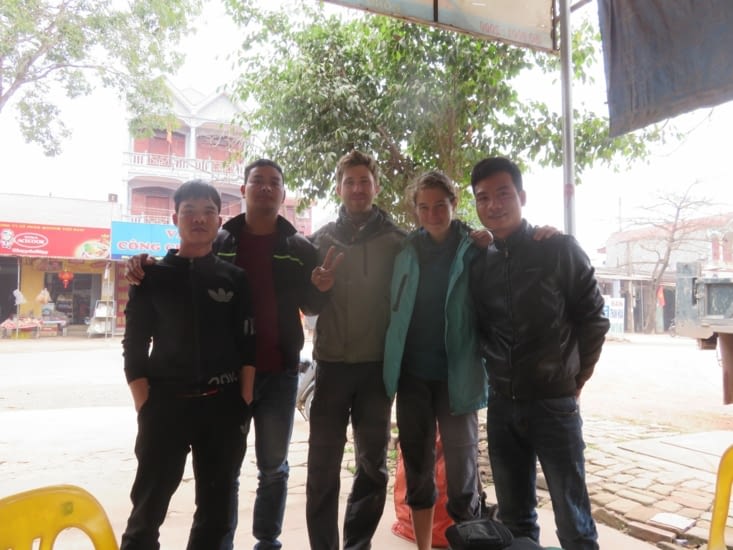 La photo d'adieu. Sacré Tao ( à droite)