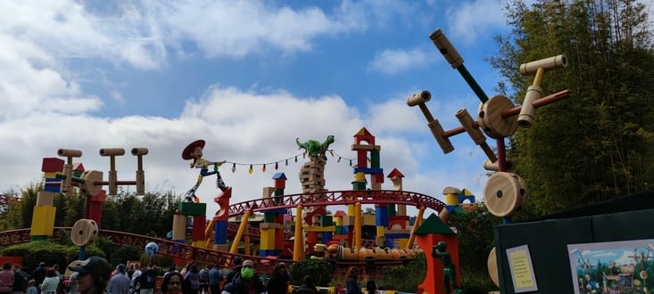 Espace Toy Story à studios