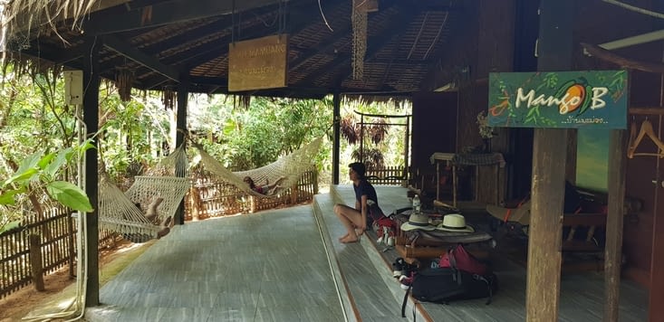 Petit souvenir de ces bungalows, malgré tout très appréciables : les moustiques !