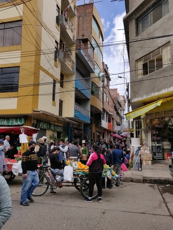 Dans les rues de Huaraz