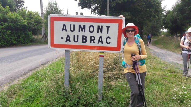 Pour une arrivée très attendue à Aumont Aubrac!