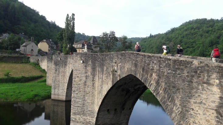 Départ d'Estaing à 8h30