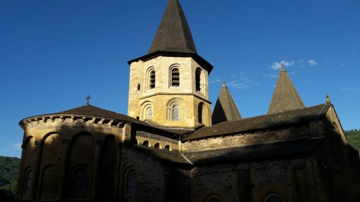 La superbe Abbaye de Sainte Foy