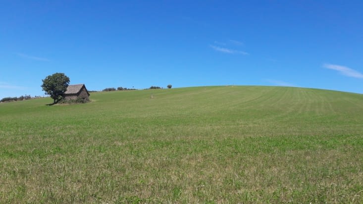 Le plat pays réapparait au détour d'un village