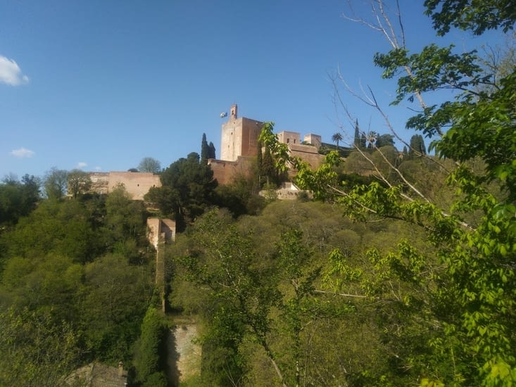 L'Alhambra, vue de l'extérieur