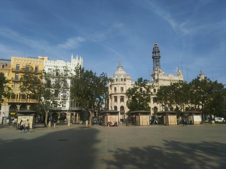 Le centre de Valence