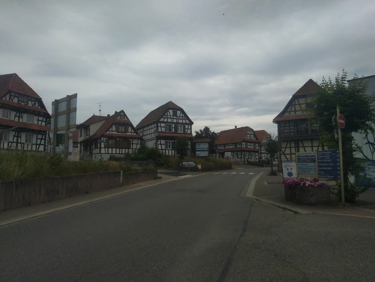 Le superbe village de Betschdorf