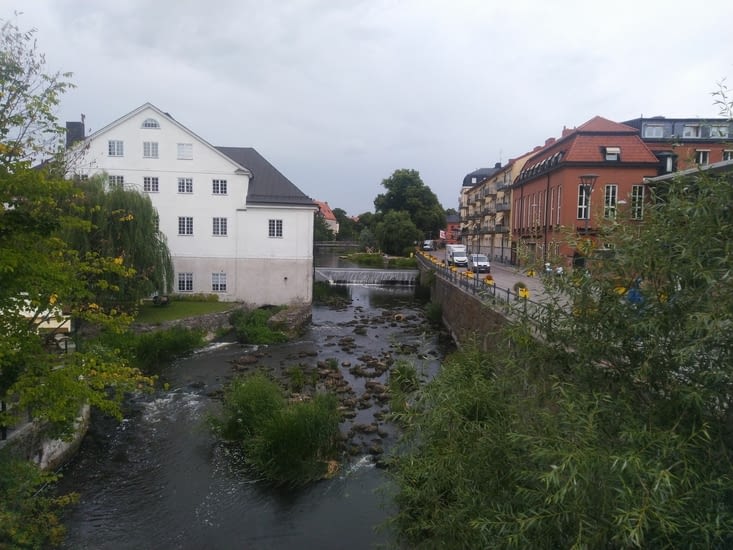 Balade dans le centre de Uppsala