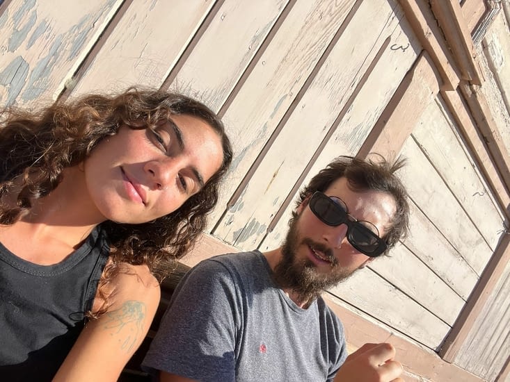 Avec ma super collègue Luana