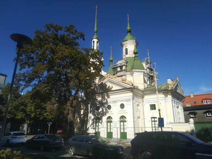 Une des superbes églises de Pärnu
