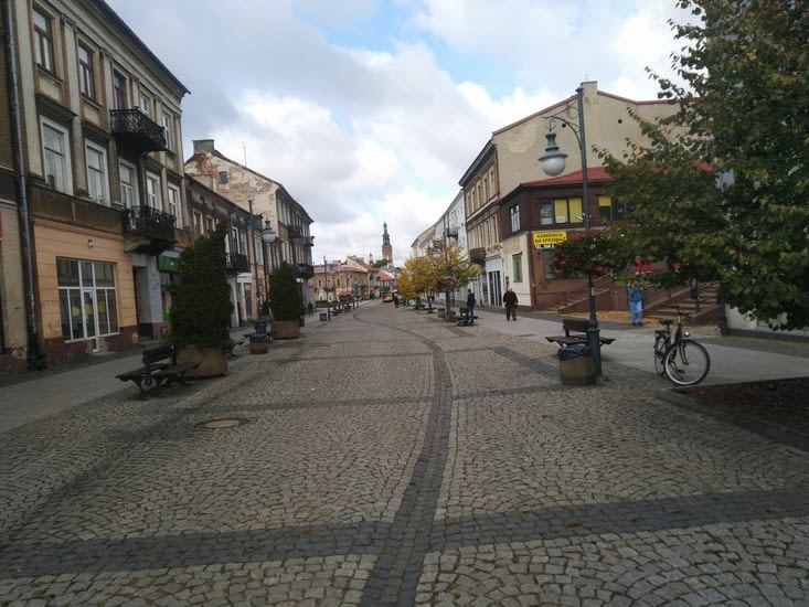 Le centre-ville de Radom