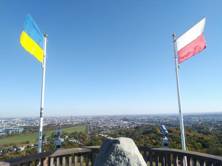 Vue sur Krakow