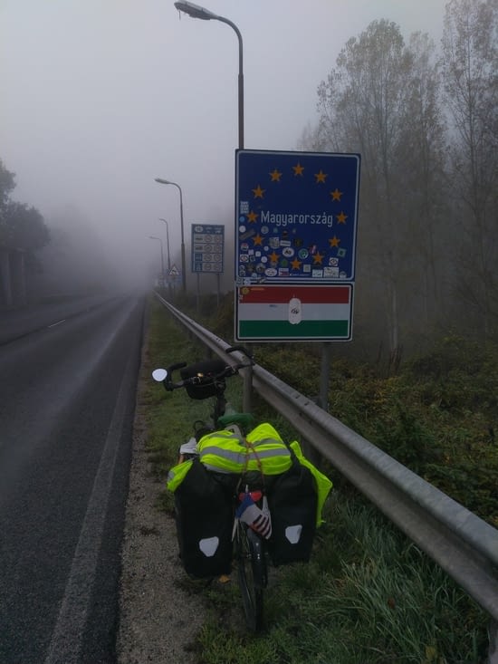 Le matin en Hongrie, c'est brume