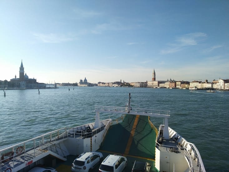 "Visite" de Venise en bateau
