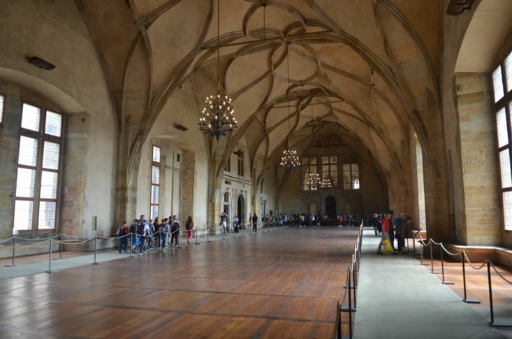 Intérieur de la grande salle du Château
