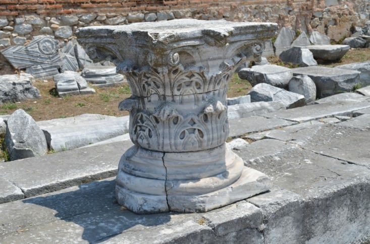 Chapiteau corinthien, Basilique de Philippopolis