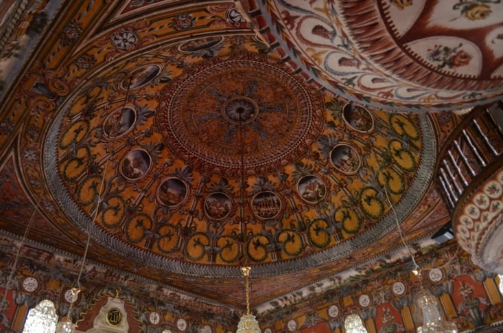 Intérieur de la mosquée de Tetovo