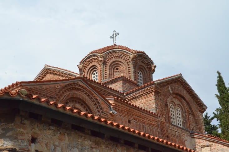 Eglise Ste Hélène et Constantine dans la vieille ville d'Ohrid