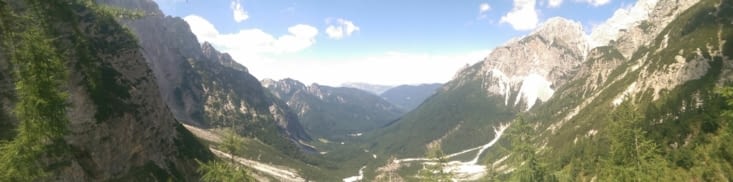 Massif des Triglav (toujours mieux que les Dolomites...)