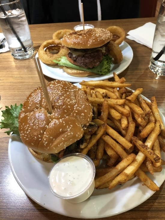 Notre premier repas à Reno.
