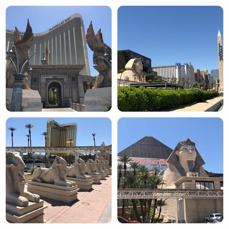 Casinos Mandala Bay et Luxor