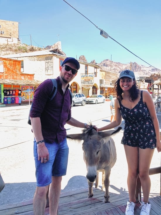 Photo avec un burro