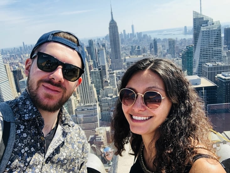 Selfie avec l’Empire State Building