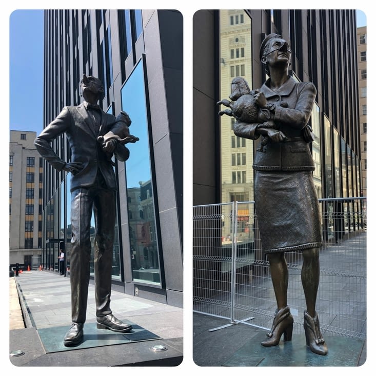 Statues de Montréal