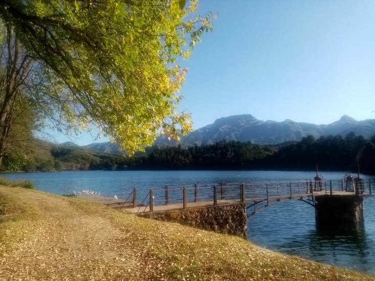 Réservoir de Pampa Grande, notre spot de pêche et de lecture