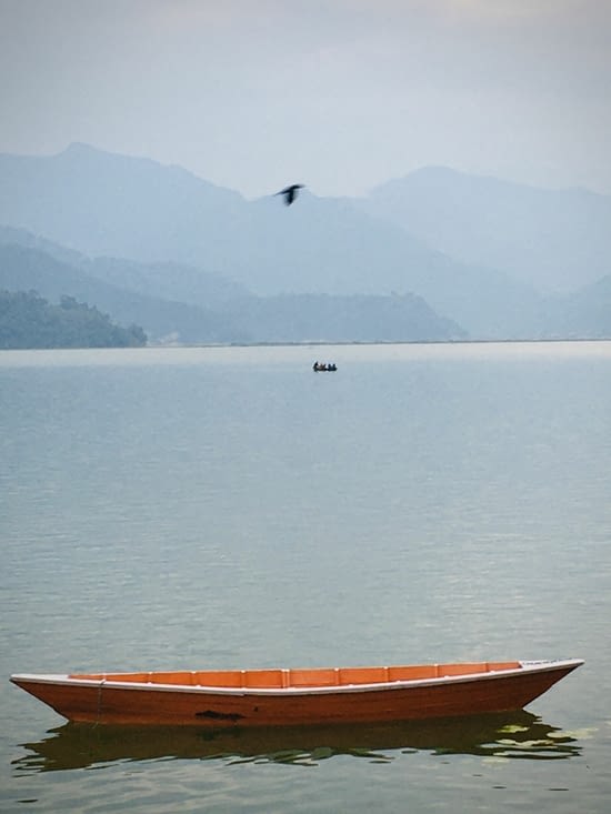Lac de Pokhara