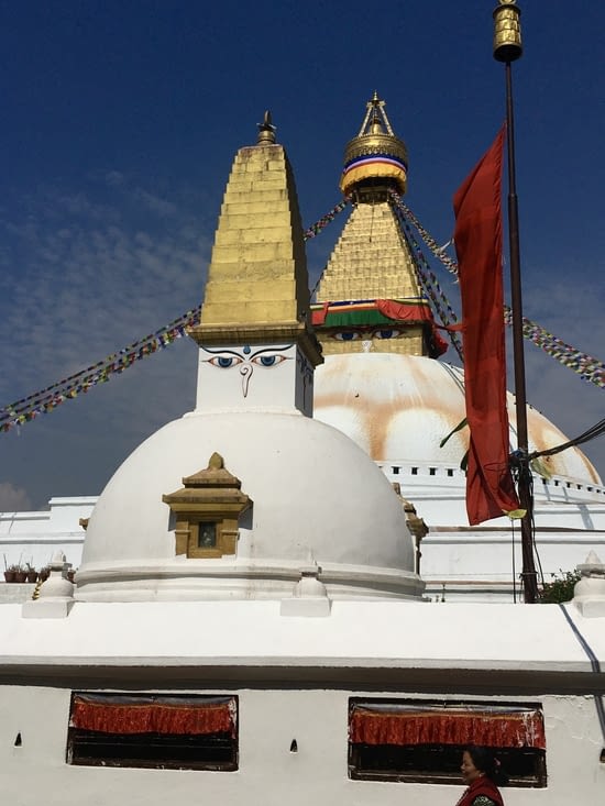 Stupa de Bodnath le matin