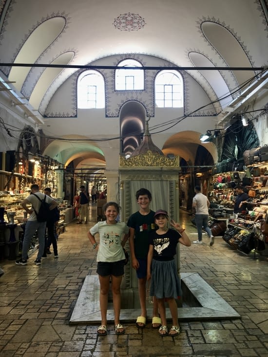 Dans le Grand Bazar, Istanbul