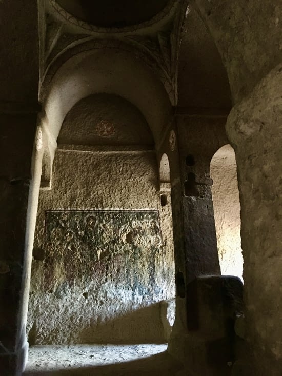 Église troglodyte Sainte Marie à Selime, vallée d’Ilhara