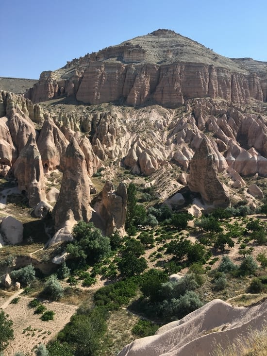 Vallée près de Goreme, Cappadoce