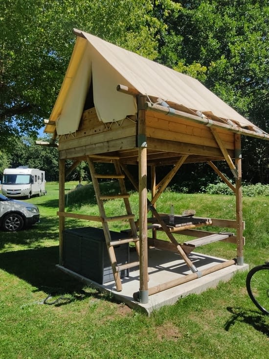 Nuit de luxe au camping 👍