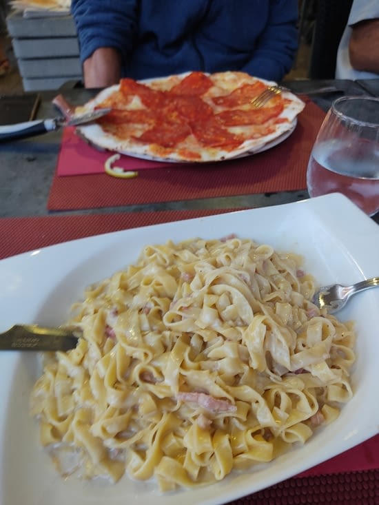 Un bon repas italien 😋