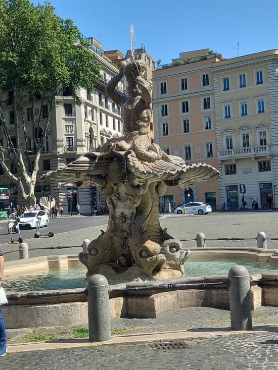 Les fontaines italiennes sont bien plus jolie que celles espagnole 😅