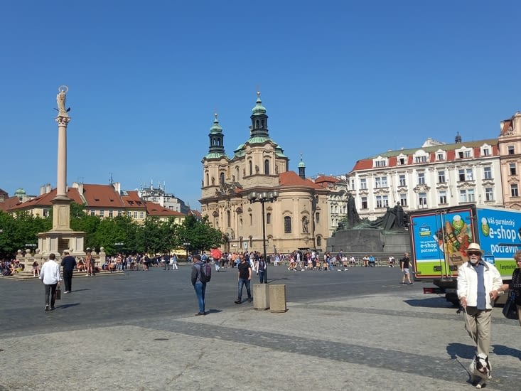 La grande place de Prague