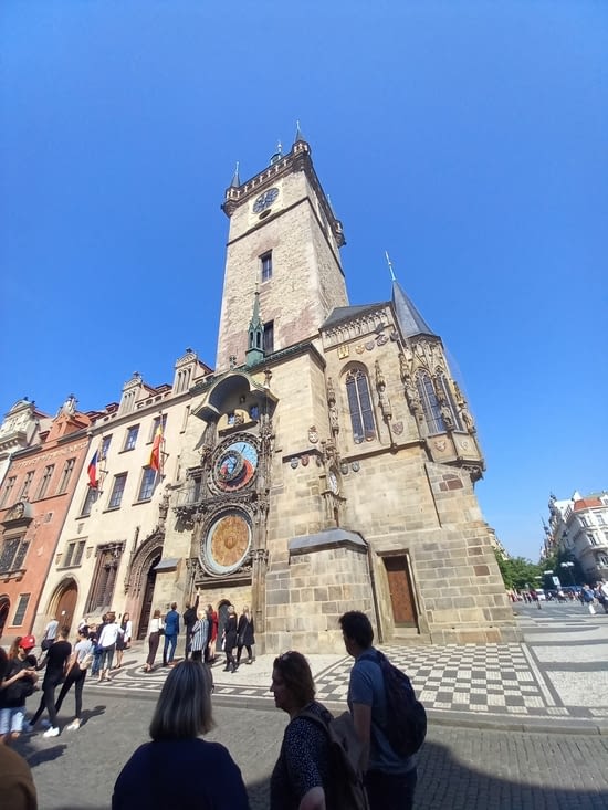 La fameuse tour de l'horloge
