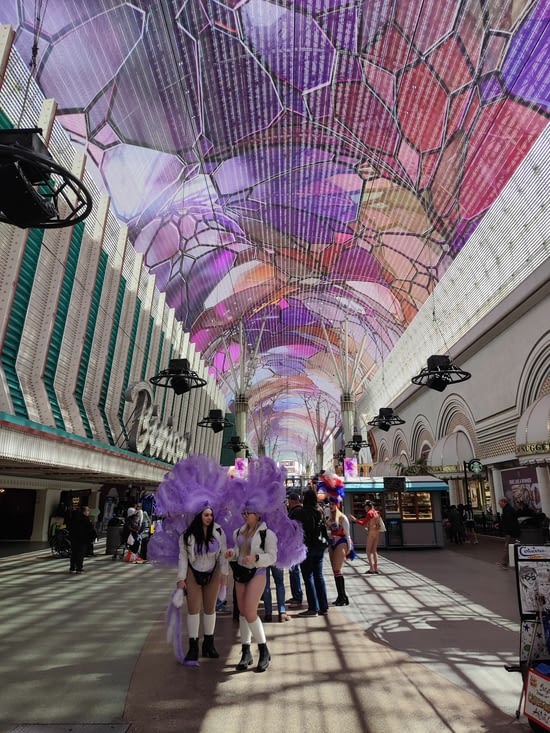 The Fremont street experience