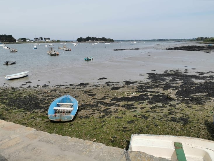 Arrivée sur les bords du Golf dans l'après midi