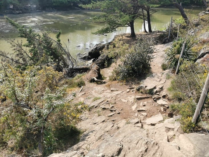 Chemin escarpé 😅