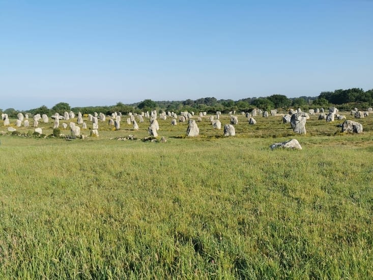 Le détour par les alignements avant de quitter Carnac