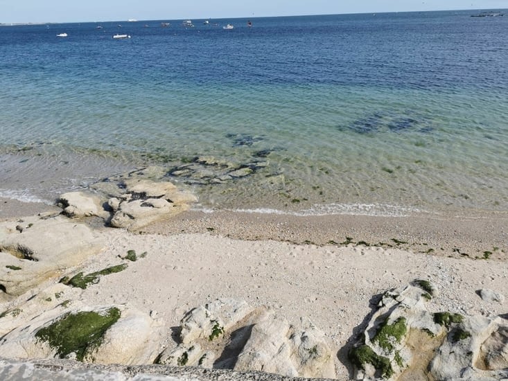 L'eau est vraiment claire 🤩